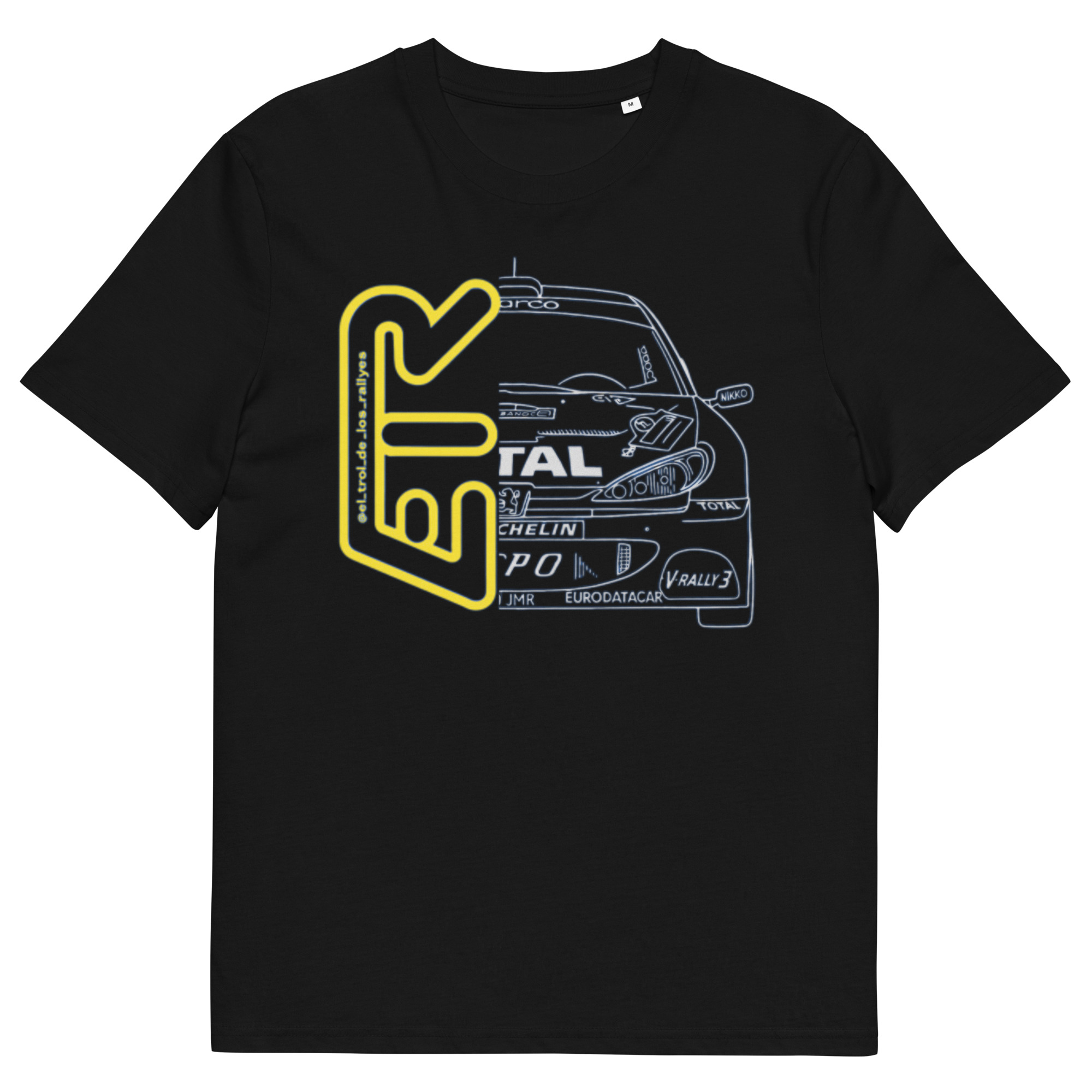 Camiseta 206 WRC - ETR unisex dos caras