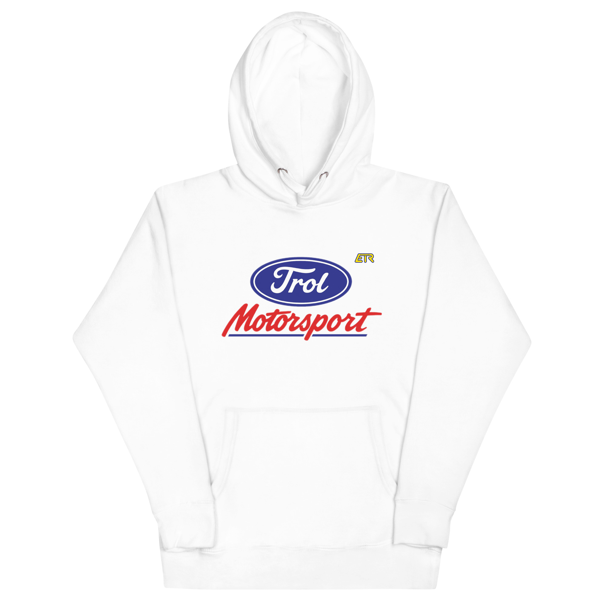 Sudadera Trol Motosport Blanca - ETR Unisex