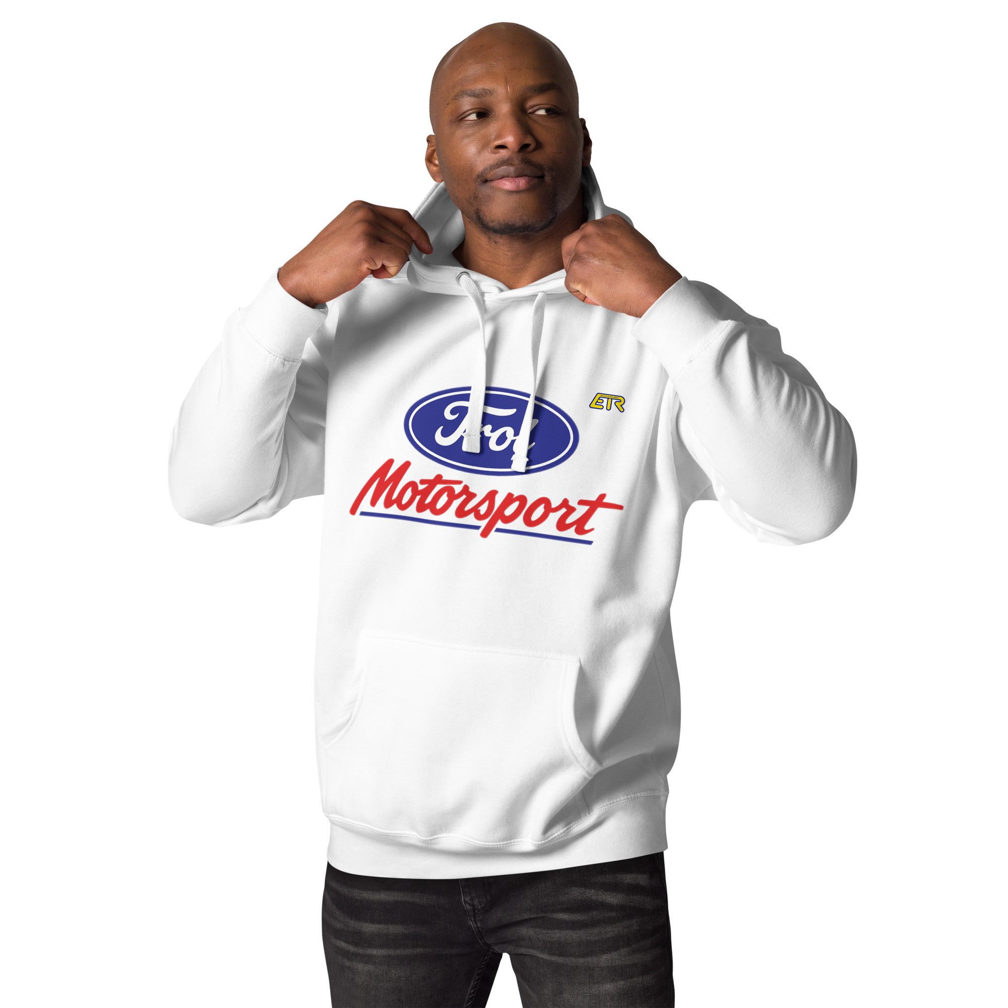Sudadera Trol Motosport Blanca - ETR Unisex - Imagen 5